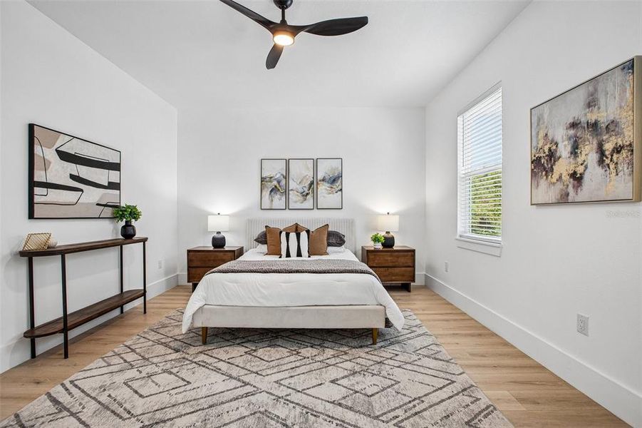 Furnished interior view inside a new home in , Tampa (Image 38).