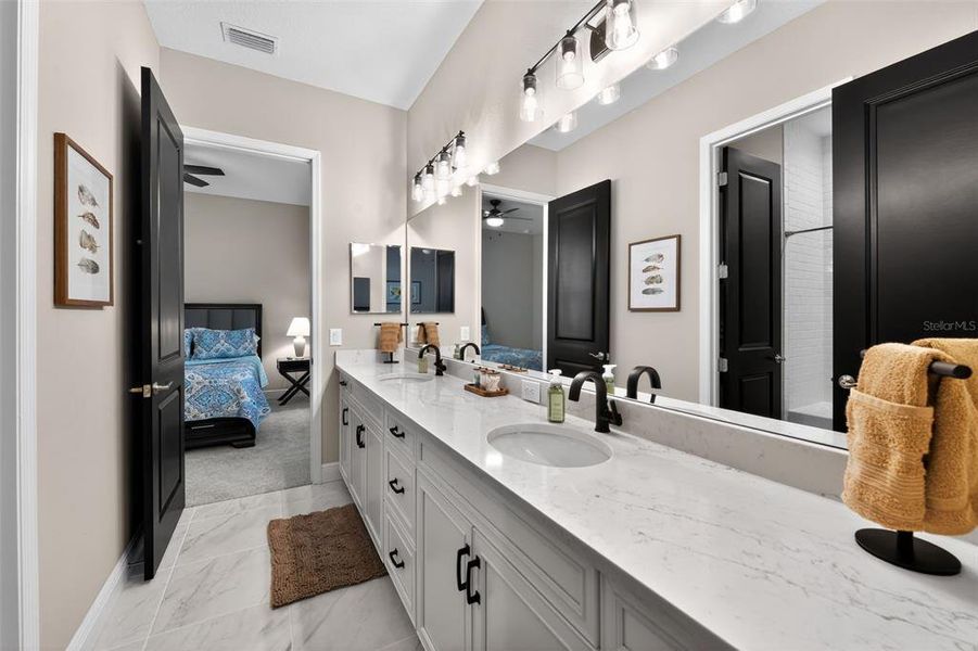 Furnished interior view inside a new home in , Sarasota (Image 26).