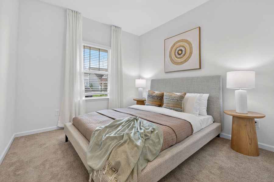 Furnished interior view inside a new home in Edgewater - The Cottages, Lancaster (Image 27).