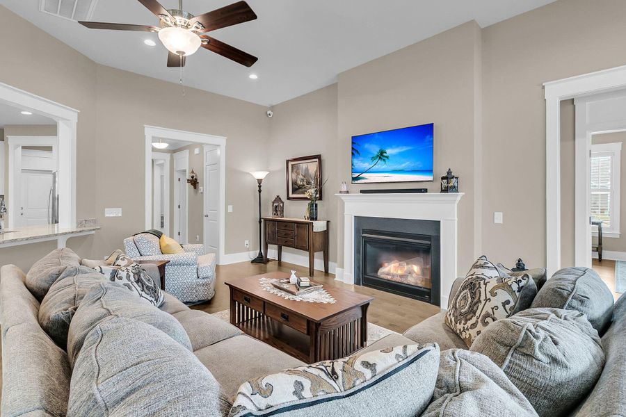 Furnished interior view inside a new home in , Summerville (Image 19).
