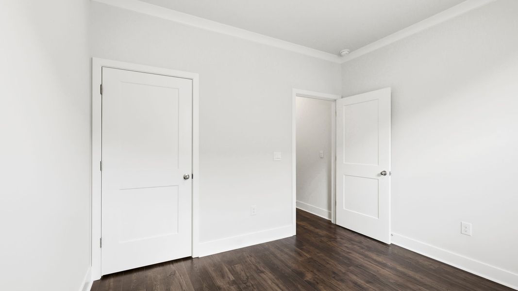Spacious, unfurnished interior of a new home in Reserve at Tap Root Farms, Fletcher (Image 20). Spacious, unfurnished interior of a new home in Reserve at Tap Root Farms, Fletcher (Image 20).