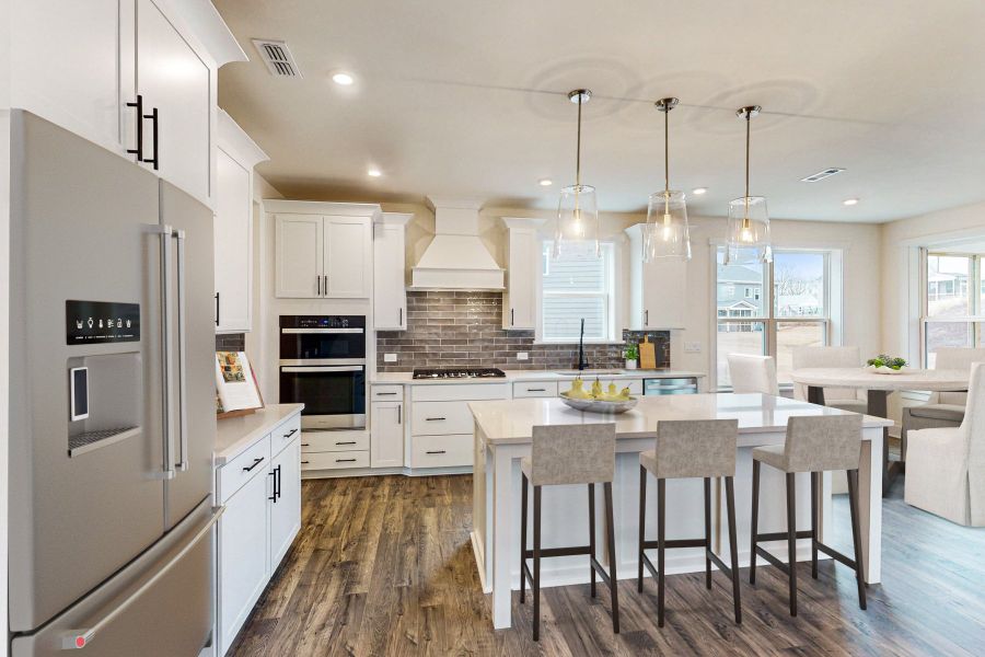 Furnished interior view inside a new home in Friendship Village, Apex (Image 8).