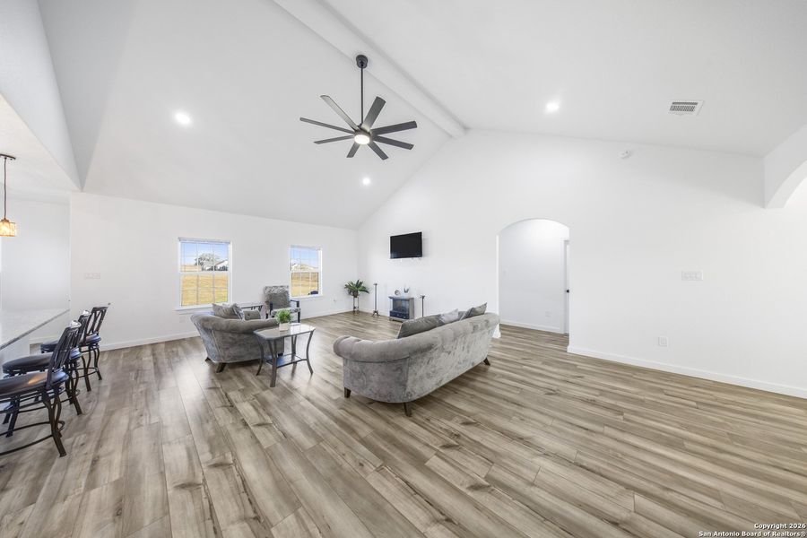 Furnished interior view inside a new home in , Floresville (Image 8).