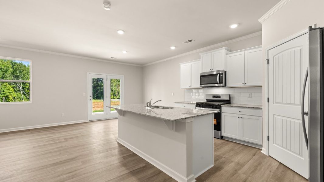 Representative furnished interior of a home built from the Hayden by D.R. Horton in Fairhaven, Lithia Springs (Image 5).