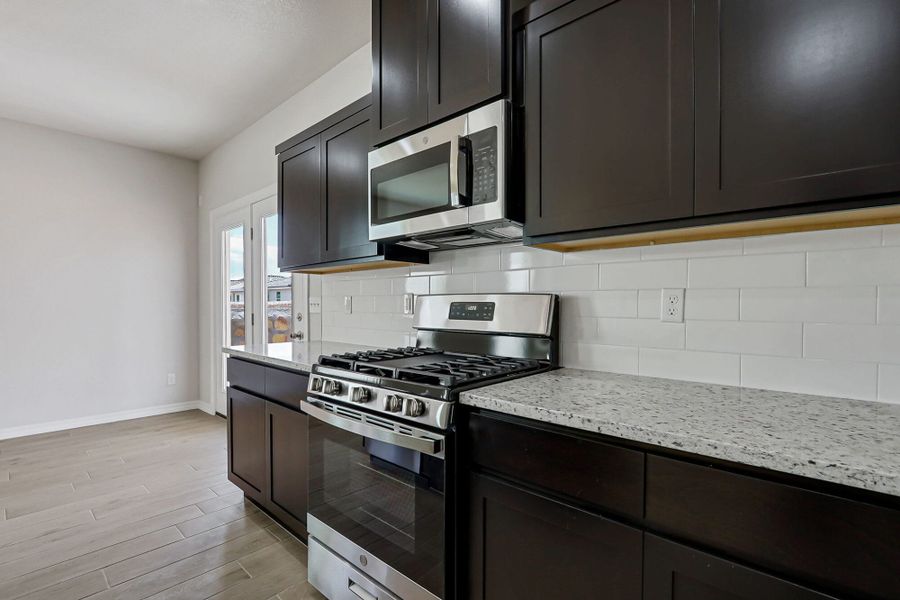 Furnished interior in a model home at Summer Sky in El Paso (Image 18).
