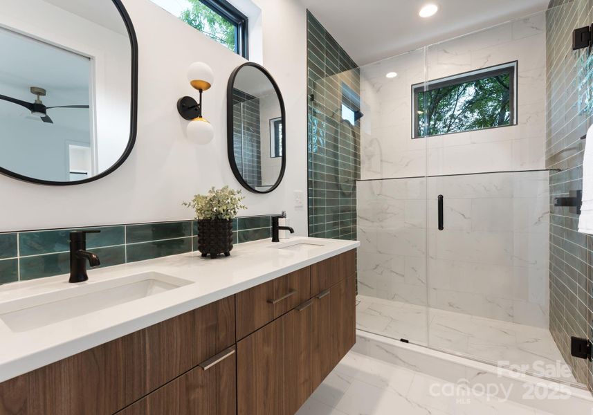 Furnished interior view inside a new home in , Charlotte (Image 7).