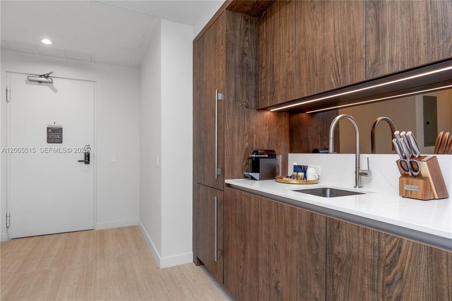 Close-up of interior finishes inside a home in , Miami (Image 21).