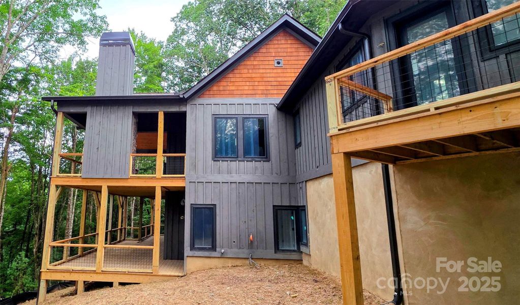 Exterior details and patio area of a home in , Sapphire (Image 17). Exterior details and patio area of a home in , Sapphire (Image 17).