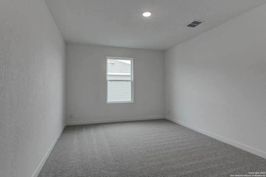 Spacious, unfurnished interior of a new home in The Heights at Saddlebrook Ranch 60's, Schertz (Image 35).