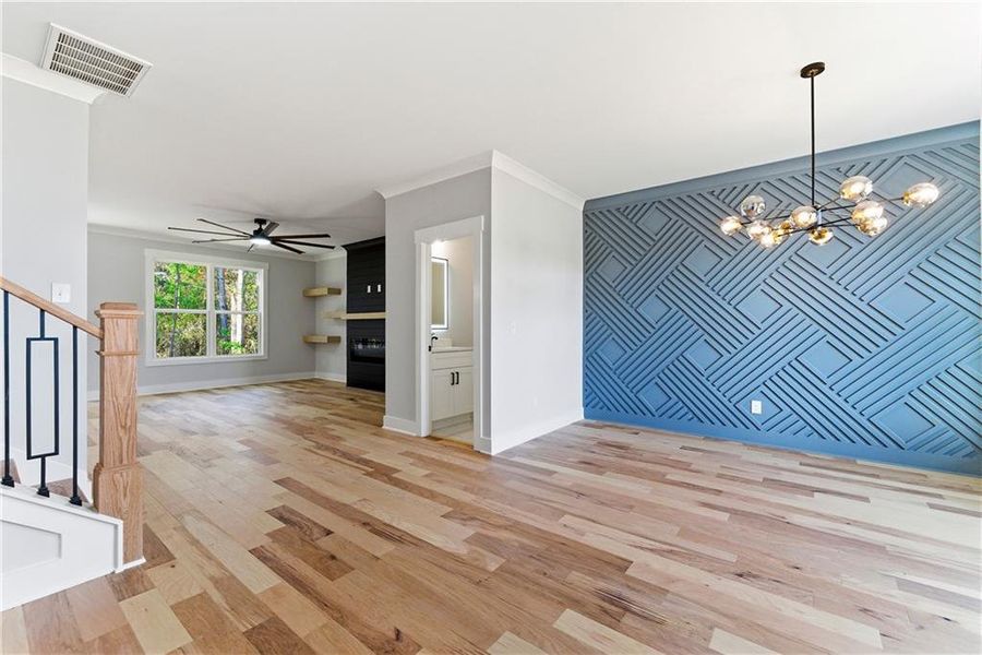 Spacious, unfurnished interior of a new home in , Hampton (Image 18).