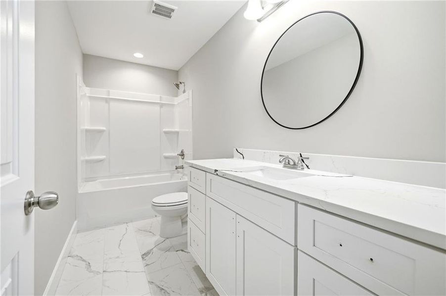 Furnished interior view inside a new home in , Mount Airy (Image 10).