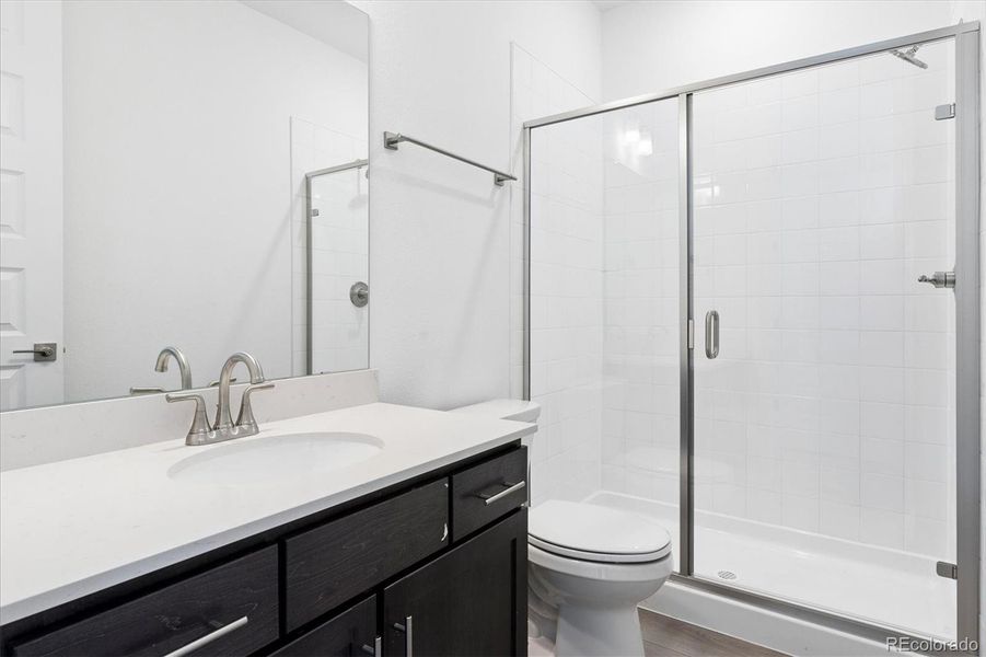 Furnished interior view inside a new home in The Summit at Meridian, Englewood (Image 7).