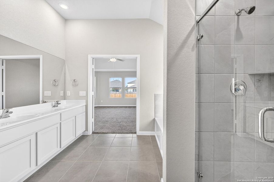 Furnished interior view inside a new home in Winding Brook, San Antonio (Image 13).