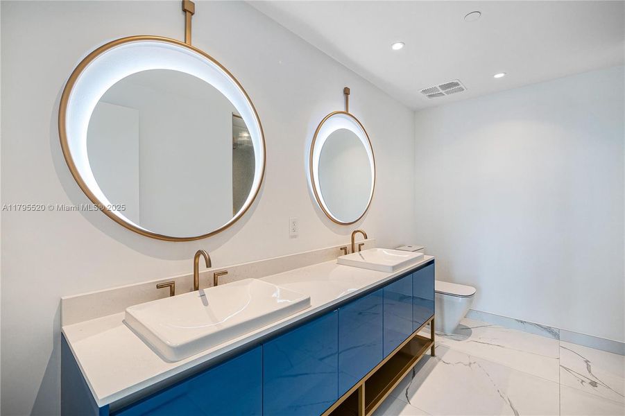 Furnished interior view inside a new home in Mr. C Residences, Miami (Image 16).