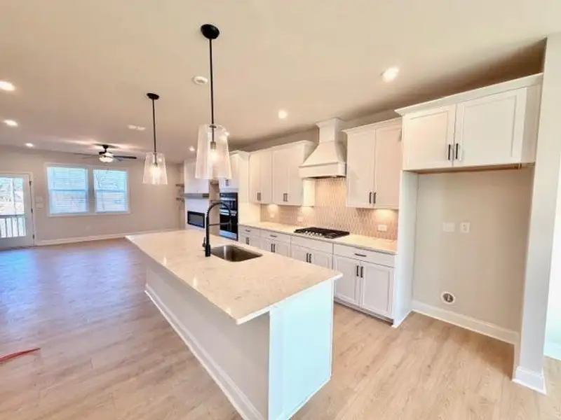 Furnished interior view inside a new home in Towne Village at Suwanee Dam, Sugar Hill (Image 4).