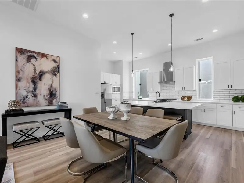 Furnished interior view inside a new home in Allura At Val Verde, Houston (Image 4).