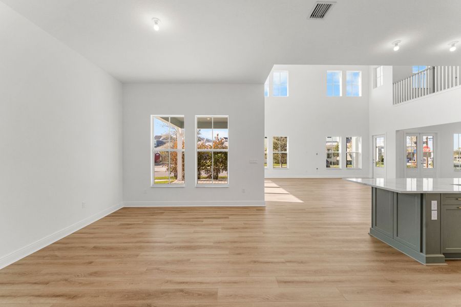 Representative unfurnished interior of a home built from the Barberton by Mattamy Homes in Newfield, Palm City (Image 12).