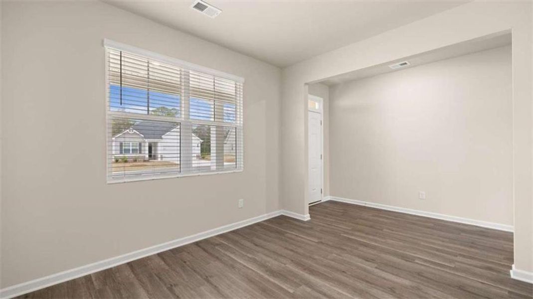 Spacious, unfurnished interior of a new home in The Preserve at Agricultural Village, Perry (Image 22).