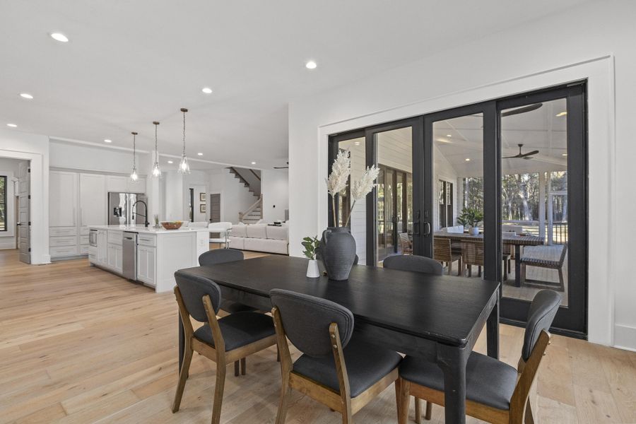 Furnished interior view inside a new home in , Johns Island (Image 33).