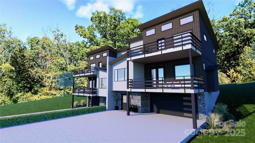 Front exterior rendering