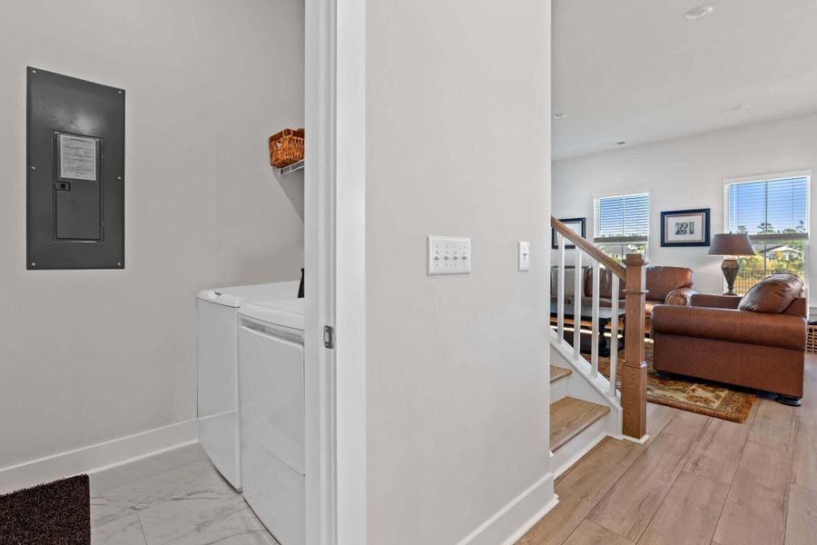 Furnished interior view inside a new home in Carnes Crossroads, Summerville (Image 17).