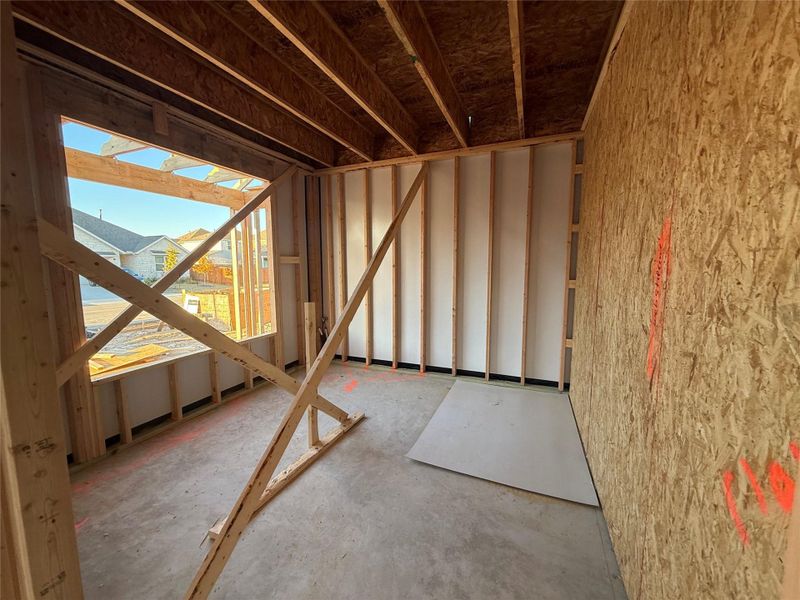 In-progress construction of a new home in Berry Creek Highlands, Georgetown, TX (Image 4).