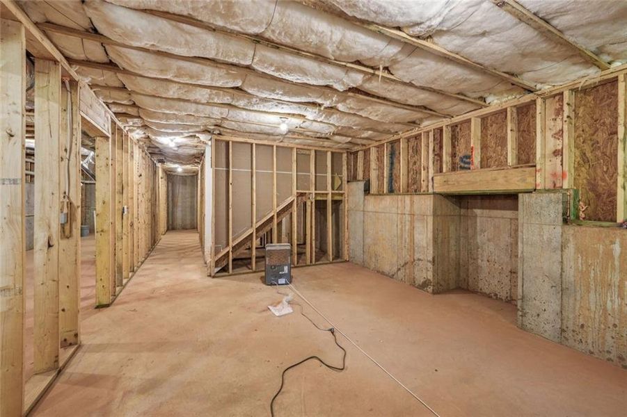 In-progress construction of a new home in , Atlanta, GA (Image 50).