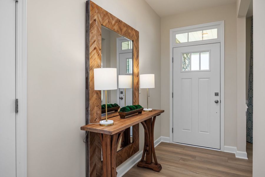 Representative furnished interior of a home built from the The Willow B by Davidson Homes LLC in Retreat at North Main, Lillington (Image 7).