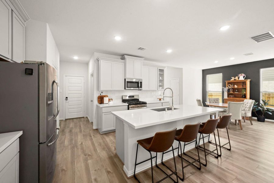 Furnished interior view inside a new home in , Conroe (Image 10). Furnished interior view inside a new home in , Conroe (Image 10).