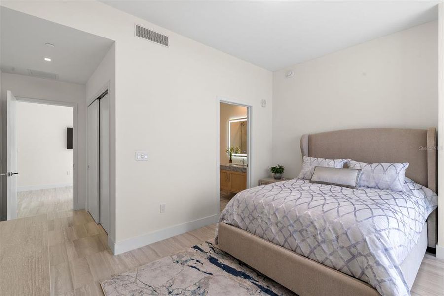 Furnished interior view inside a new home in , Tampa (Image 13).