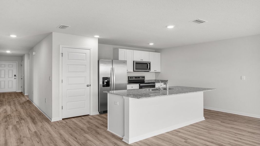 Furnished interior view inside a new home in Liberty, Panama City (Image 11). Furnished interior view inside a new home in Liberty, Panama City (Image 11).