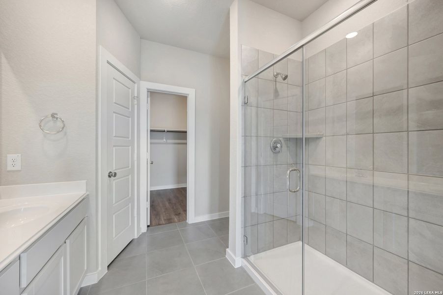 Furnished interior view inside a new home in Winding Brook, San Antonio (Image 12).