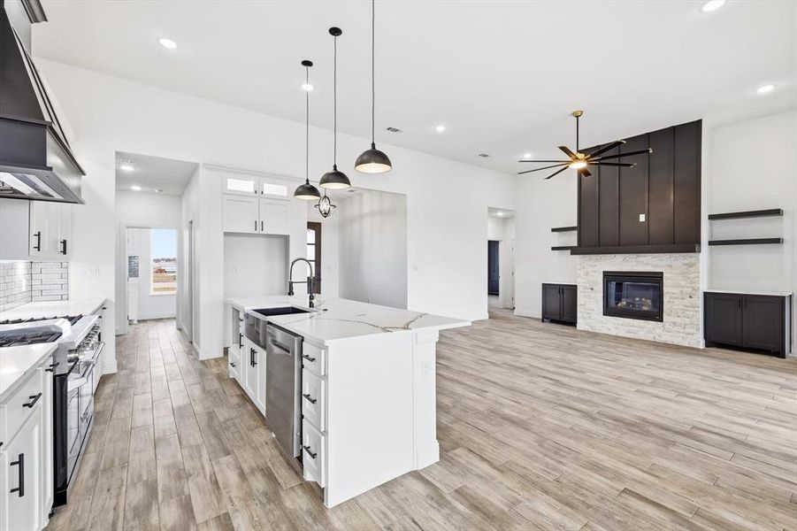 Furnished interior view inside a new home in , Sanger (Image 8). Furnished interior view inside a new home in , Sanger (Image 8).