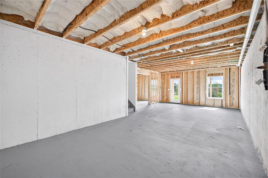 In-progress construction of a new home in Oakmont, Dallas, GA (Image 45).