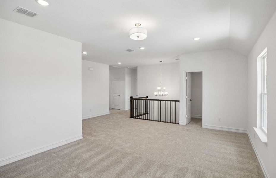 Spacious, unfurnished interior of a new home in Creekview Meadows, Pilot Point (Image 20). Spacious, unfurnished interior of a new home in Creekview Meadows, Pilot Point (Image 20).