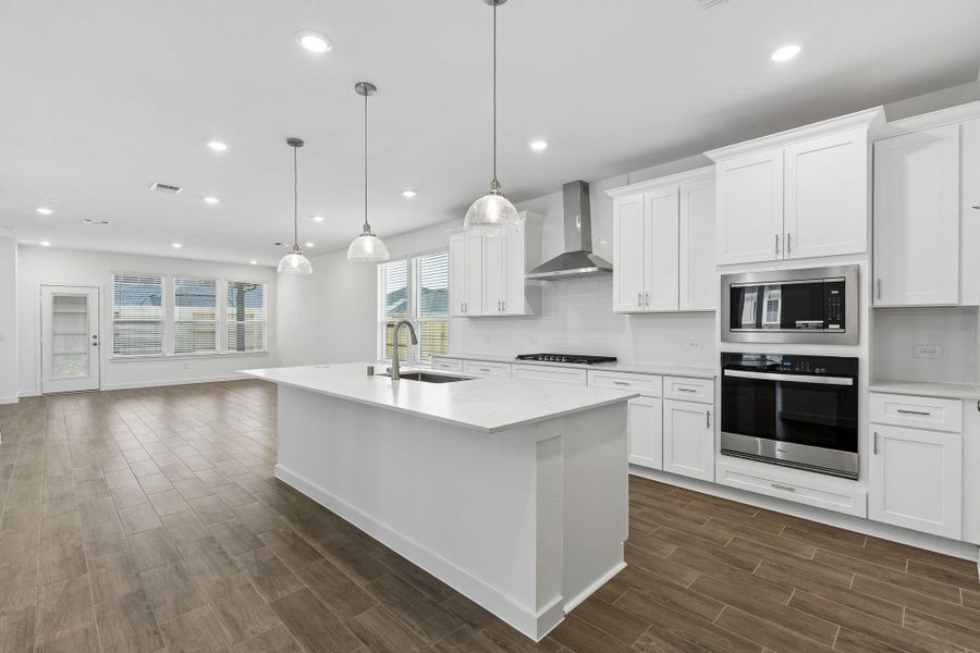 Furnished interior view inside a new home in Windcress, Cove (Image 4).