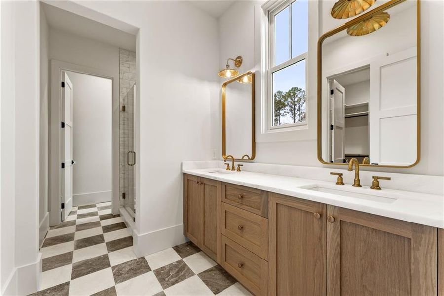 Furnished interior view inside a new home in , Chattahoochee Hills (Image 7).