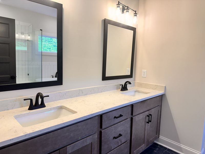 Furnished interior view inside a new home in The Reserve at Red Oaks, Carrollton (Image 12).