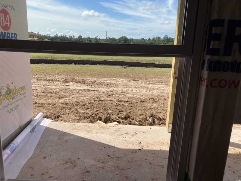 View of doorway to outside