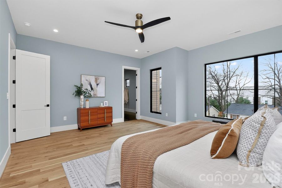 Furnished interior view inside a new home in , Charlotte (Image 28).
