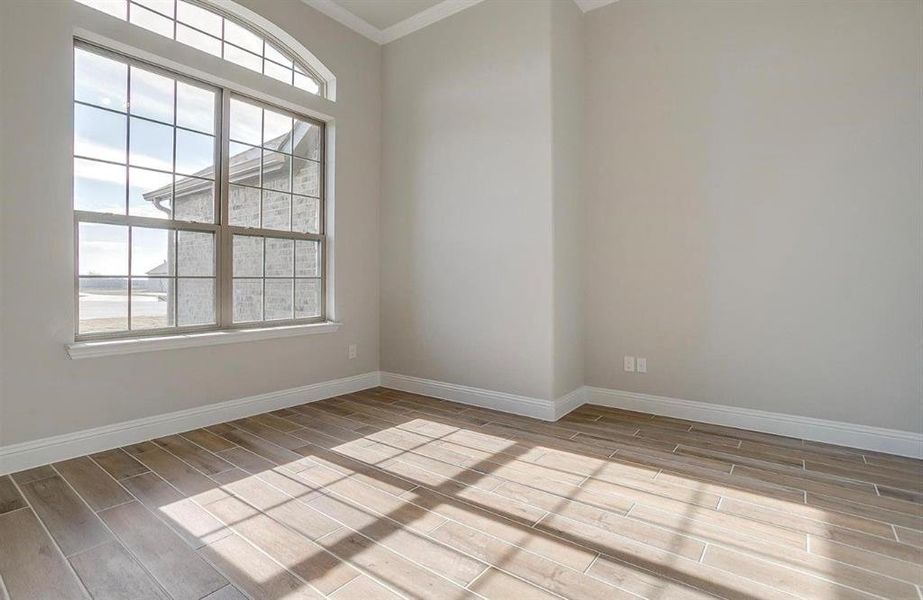 Spacious, unfurnished interior of a new home in Creekview Farms, Greenville (Image 17). Spacious, unfurnished interior of a new home in Creekview Farms, Greenville (Image 17).