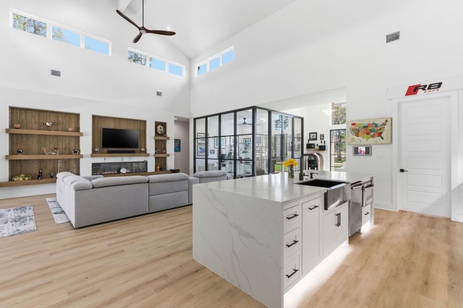 Furnished interior view inside a new home in , Magnolia (Image 25).