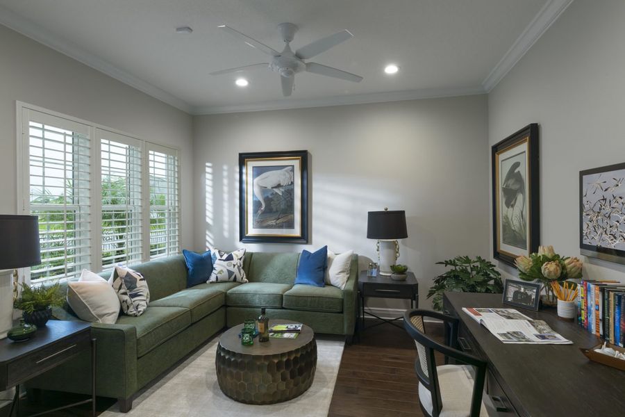 Representative furnished interior of a home built from the Applause by Neal Communities in Boca Royale Golf & Country Club at Wellen Park, Englewood (Image 12).