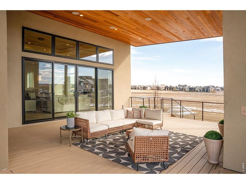 Exterior details and patio area of a home in , Berthoud (Image 22).