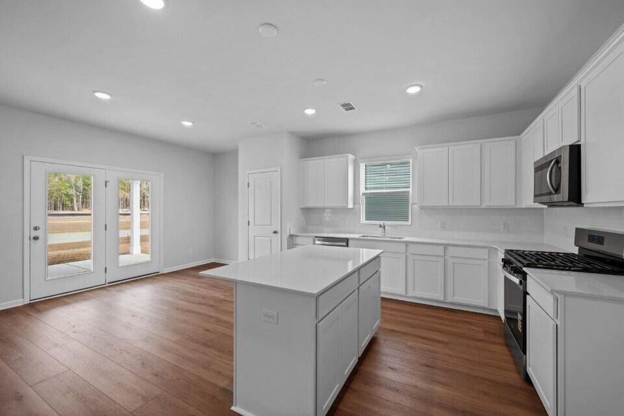 Furnished interior view inside a new home in Bradford Pointe, Summerville (Image 4).