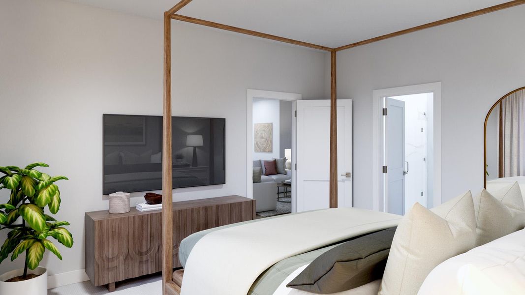 Primary Bedroom - Wellington at Brack Ranch in St. Cloud, FL by Landsea Homes