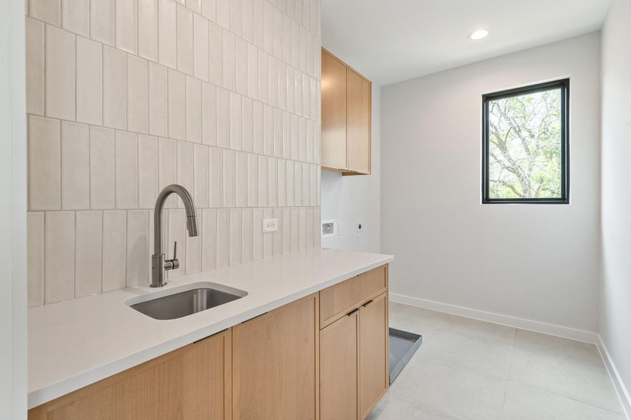 Close-up of interior finishes inside a home in , Houston (Image 20).