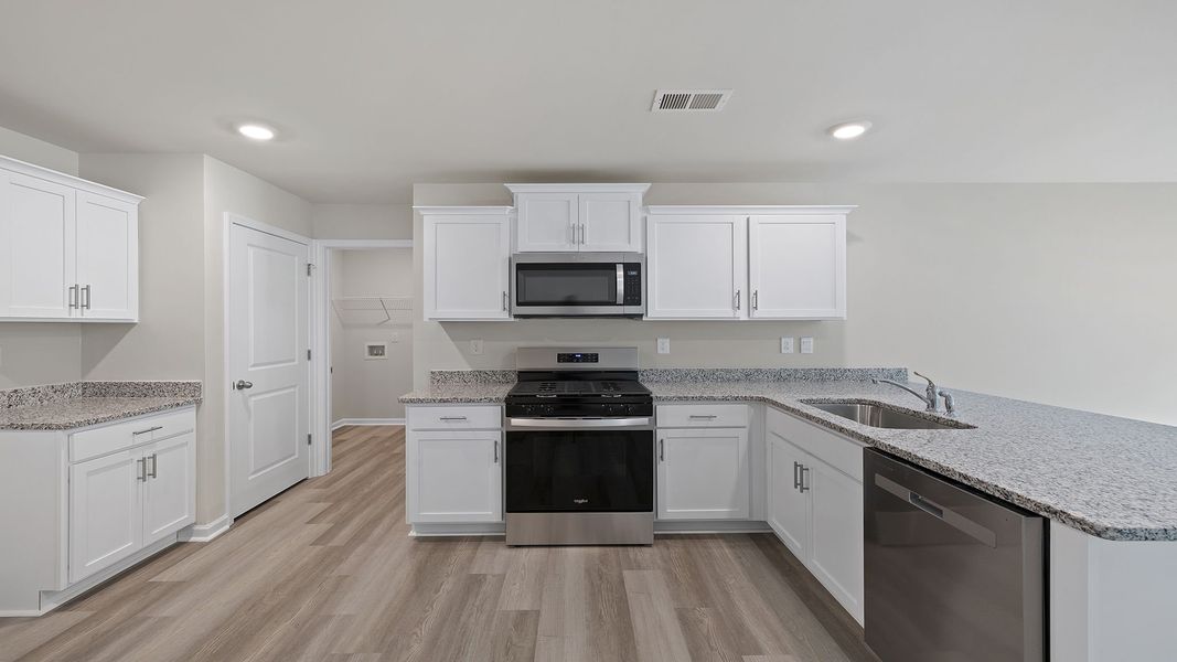 Furnished interior view inside a new home in Bentley Park, Greenwood (Image 5). Furnished interior view inside a new home in Bentley Park, Greenwood (Image 5).