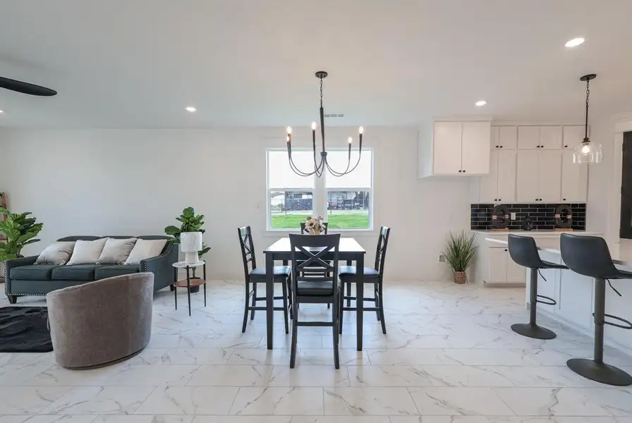 Furnished interior view inside a new home in , Fort Worth (Image 8). Furnished interior view inside a new home in , Fort Worth (Image 8).