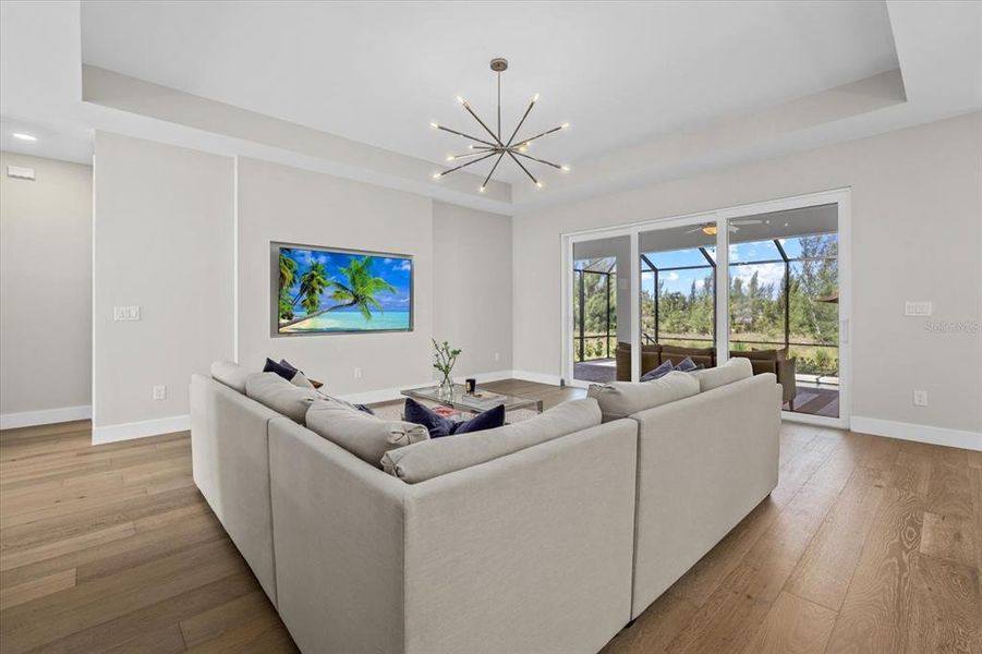 Furnished interior view inside a new home in , Port Charlotte (Image 27).